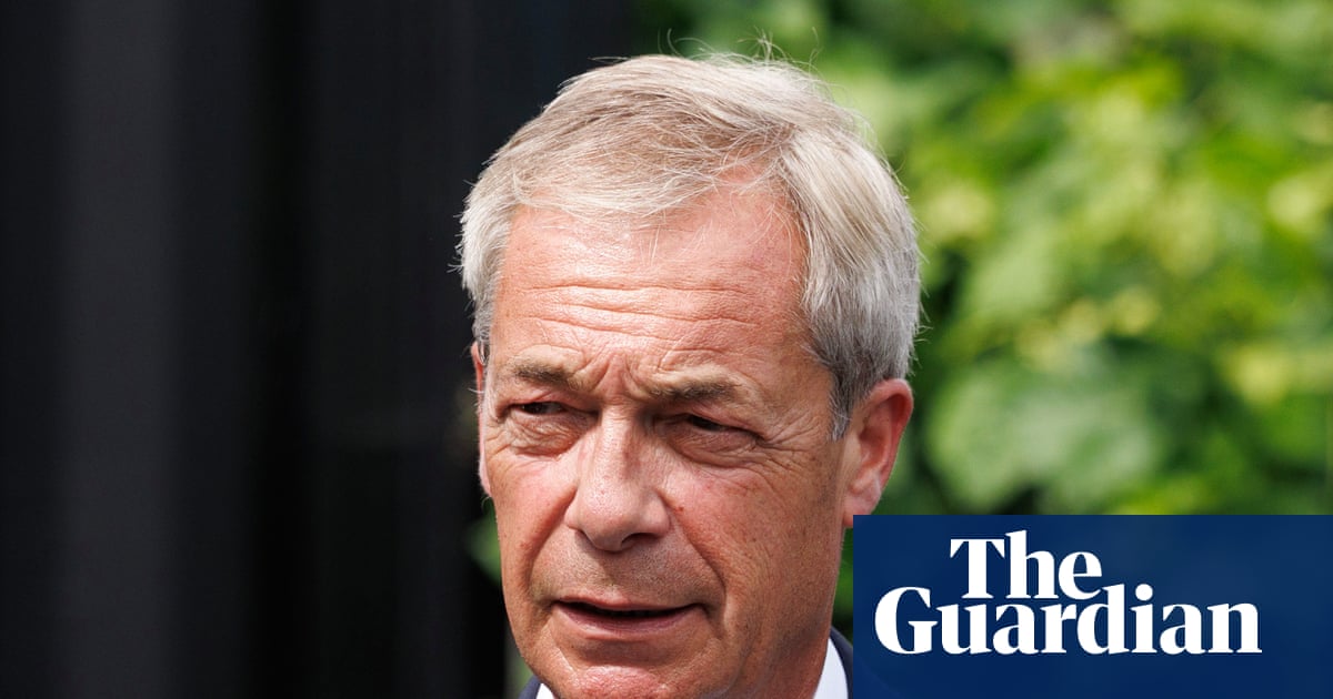 Man arrested on suspicion of posting social media threat to shoot Nigel Farage