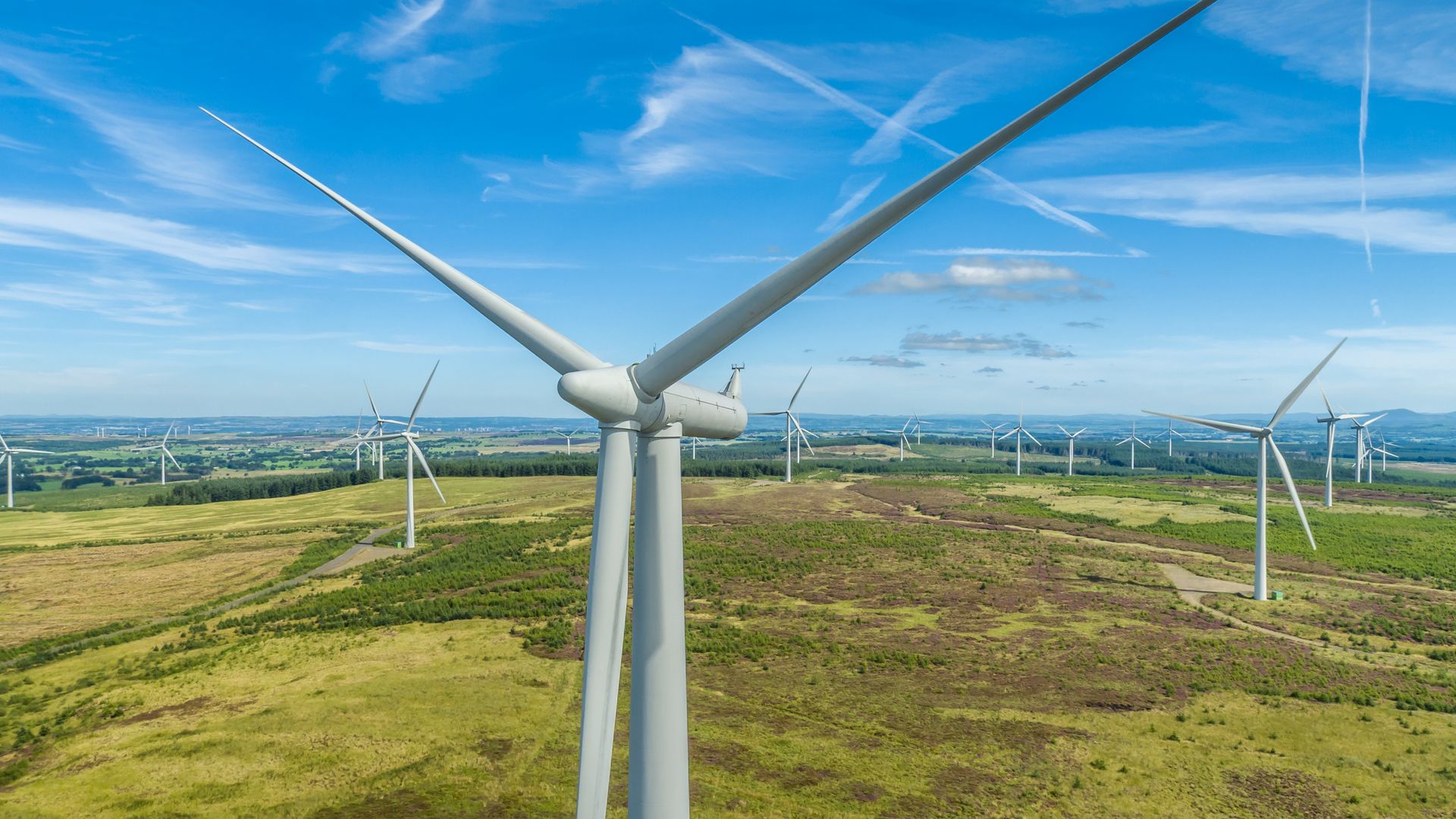 UK's largest onshore windfarm plans to double capacity with taller turbines