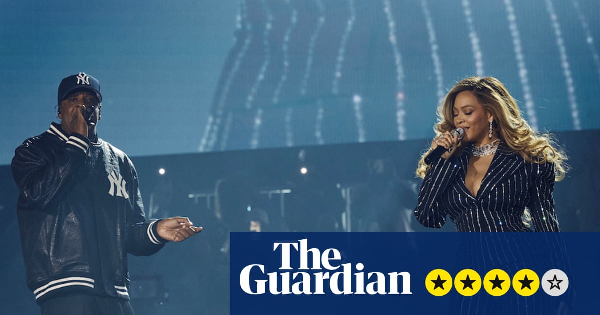 Jay-Z review – rap legend dazzles New York City with lavish spectacle, sharp bars and Beyoncé
