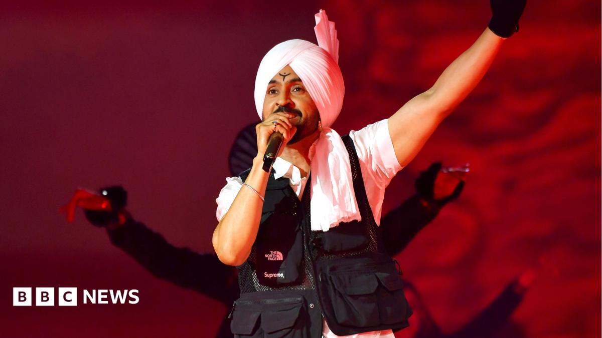 Diljit Dosanjh makes history under the famous Wembley arch