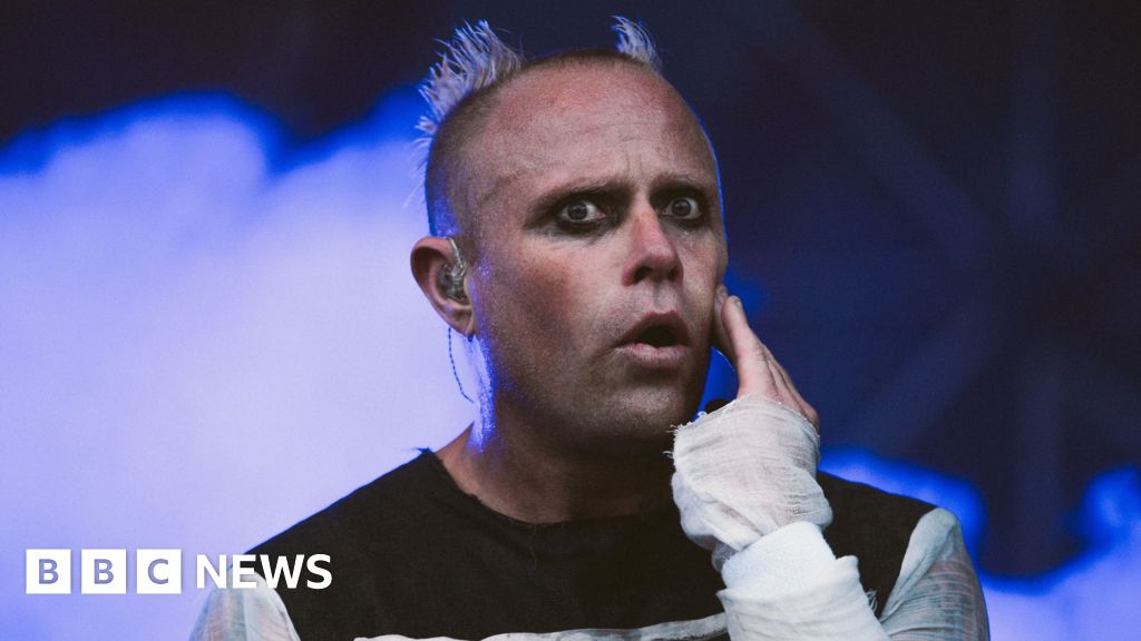 Vicar defends church's devil-horned Keith Flint bench
