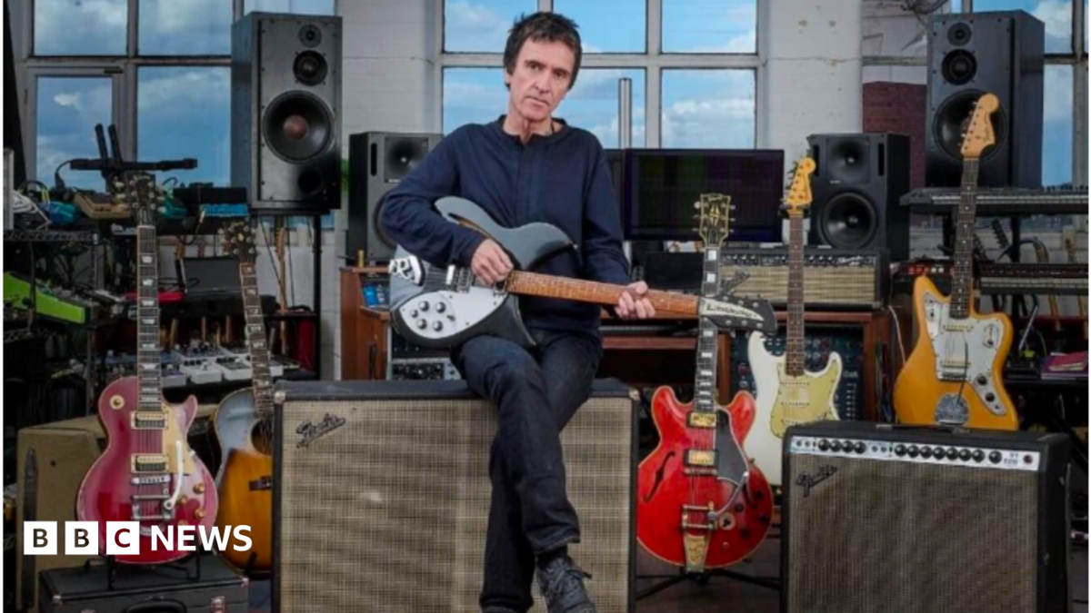 Johnny Marr guitars sell for almost £4m at auction