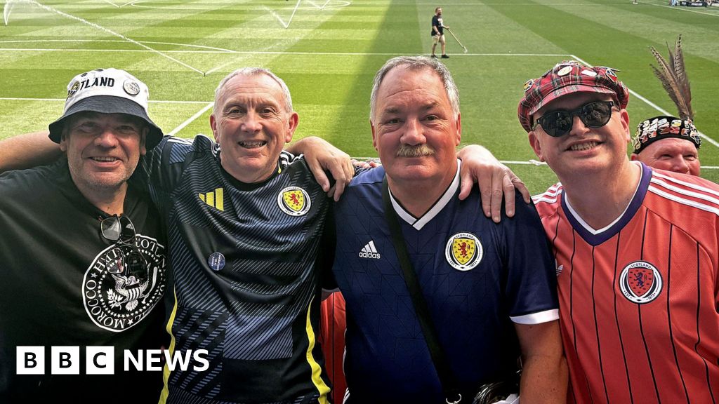 'Absolutely buzzing': Scotland fans arrive on US soil
