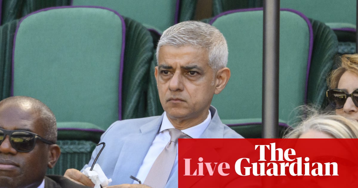 Sadiq Khan given seat in Lords, as Starmer creates 26 new peers days before he leaves No 10 – as it happened