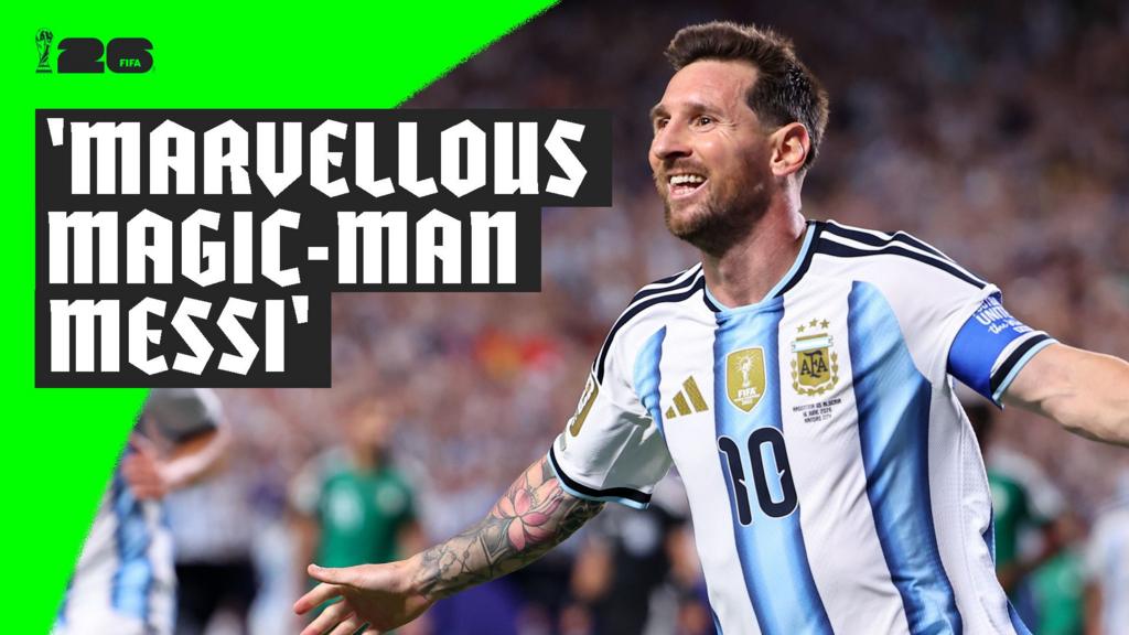 'Magnificent' - Messi scores hat-trick to equal Klose scoring record