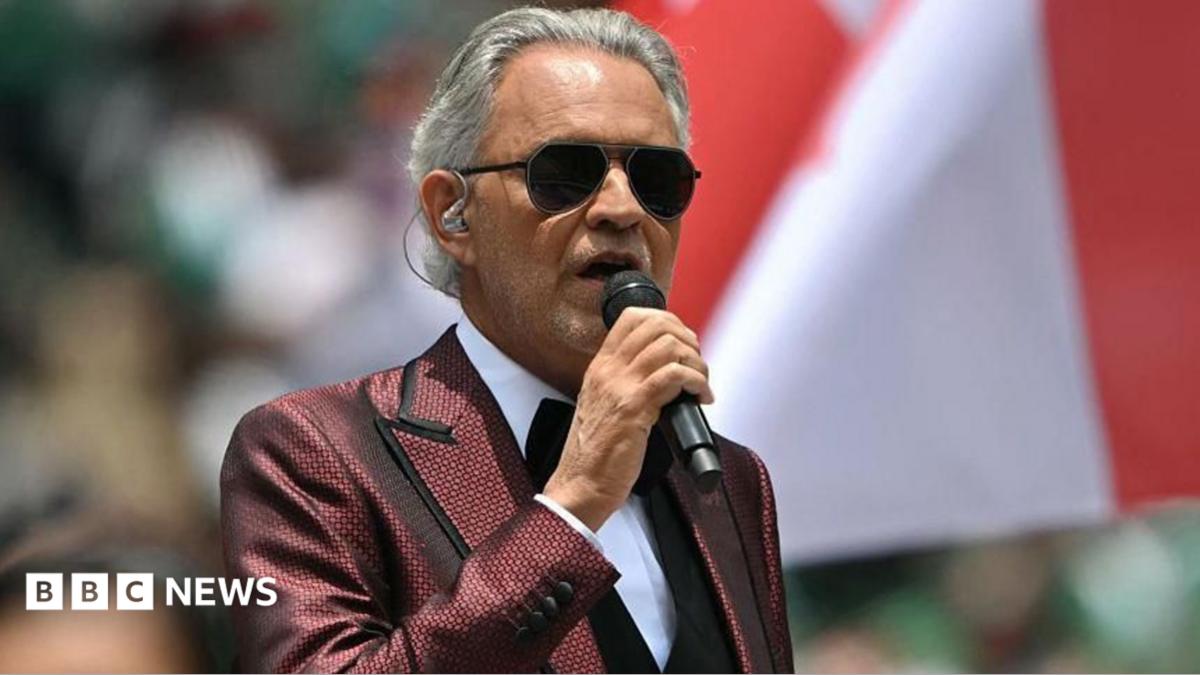 'Cheeky' fees prompts choirs to pull out of festival headlined by Andrea Bocelli