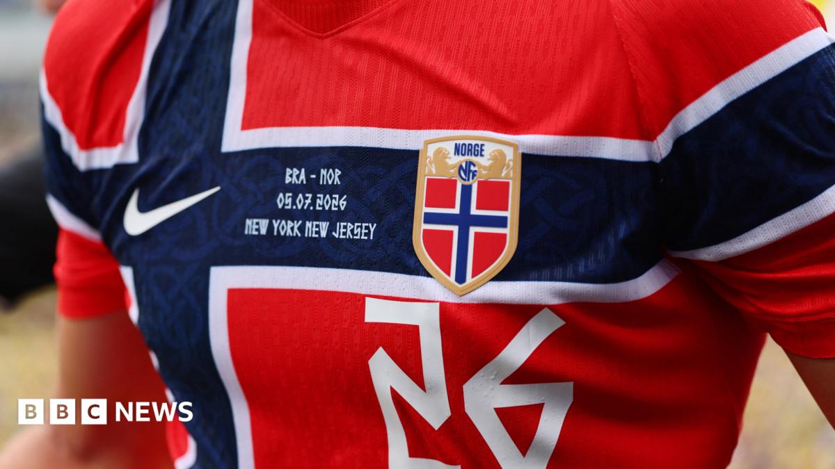 Norwegian football jerseys sold out ahead of Three Lions showdown, as demand 'exceeded all forecasts'