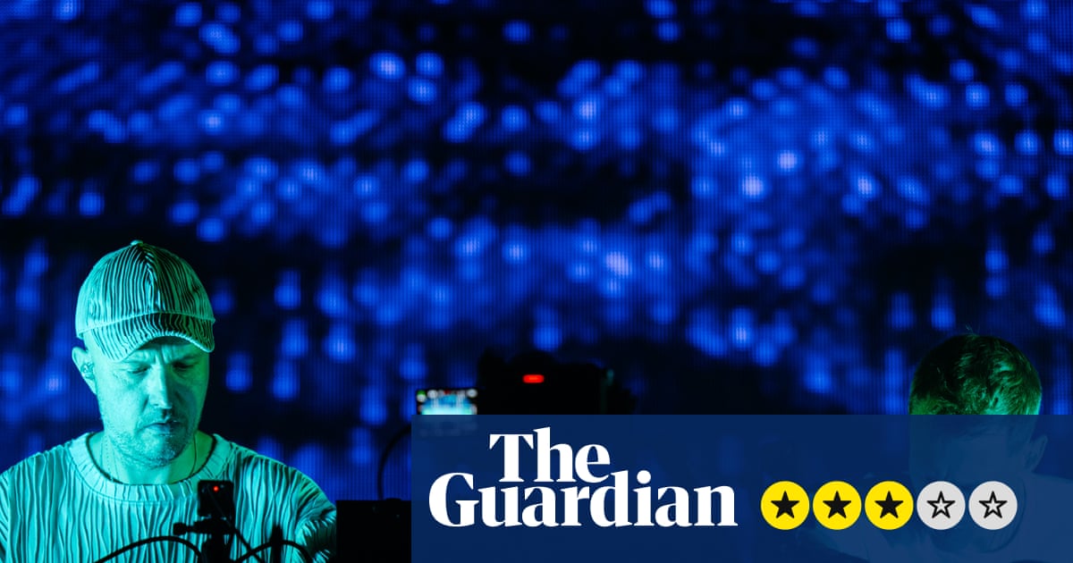 Overmono review – irresistible dance duo swap club intimacy for well-earned spectacle