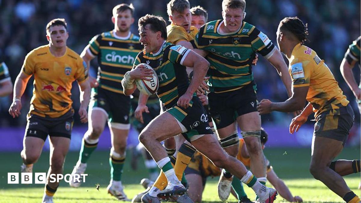 Northampton return to top with narrow win over bottom side Newcastle