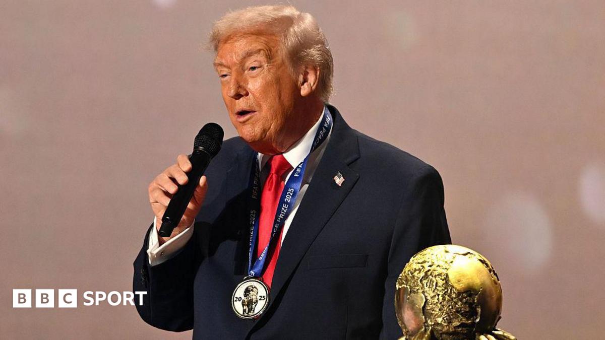 'Not appropriate' for Iran to be at World Cup - Trump