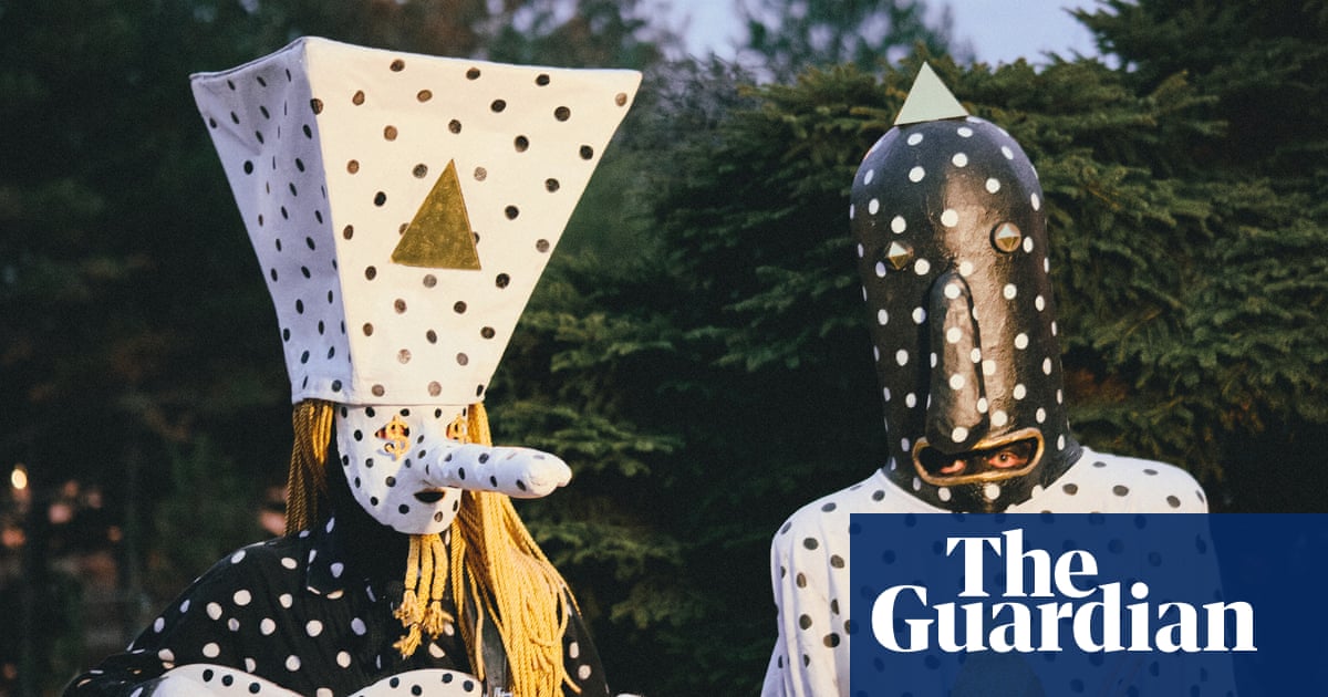 ‘We’re not Lady Gaga and Elton John’: unmasking Angine de Poitrine, the year’s buzziest, dottiest band