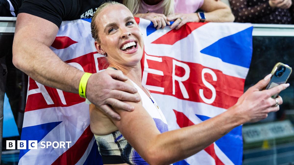 'Closest I've felt' - Hodgkinson on breaking longest-standing world record