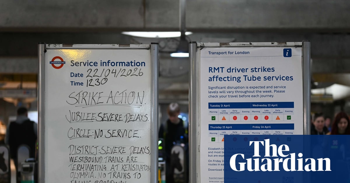 London faces more disruption as second 24-hour tube strike begins