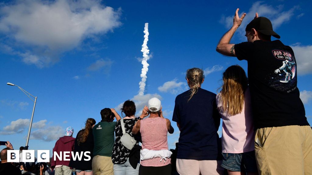 Watch the moment Artemis II blasts off on historic mission