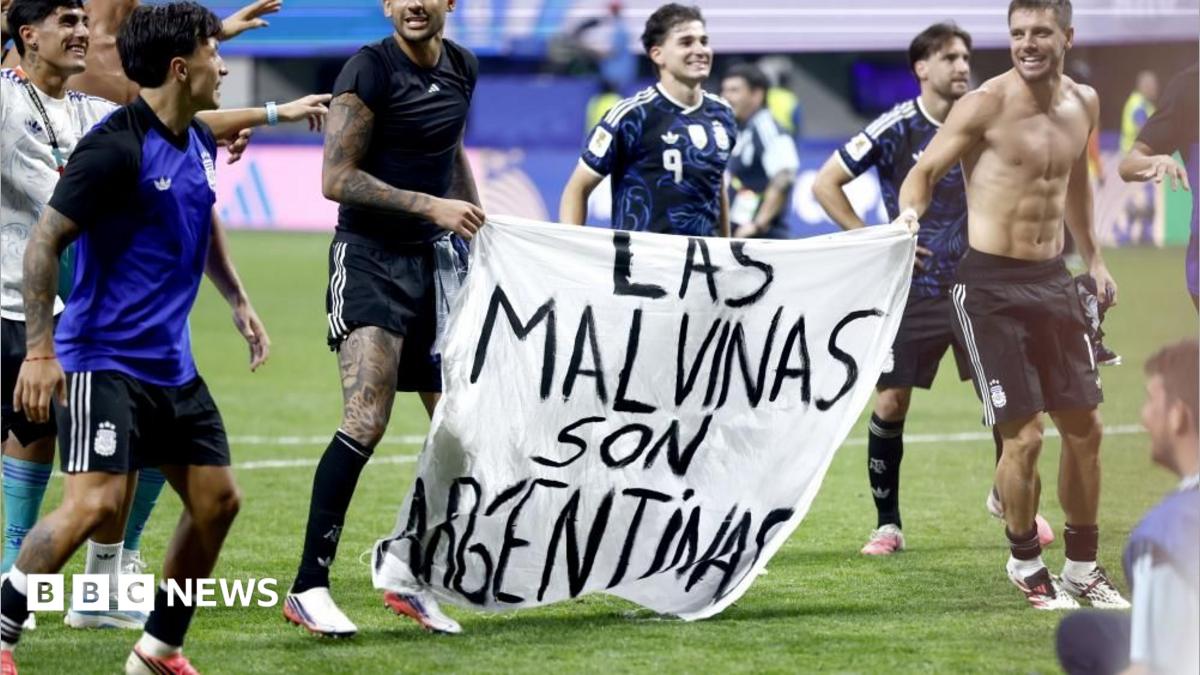 World Cup might not be ours but Falklands definitely are, says No 10