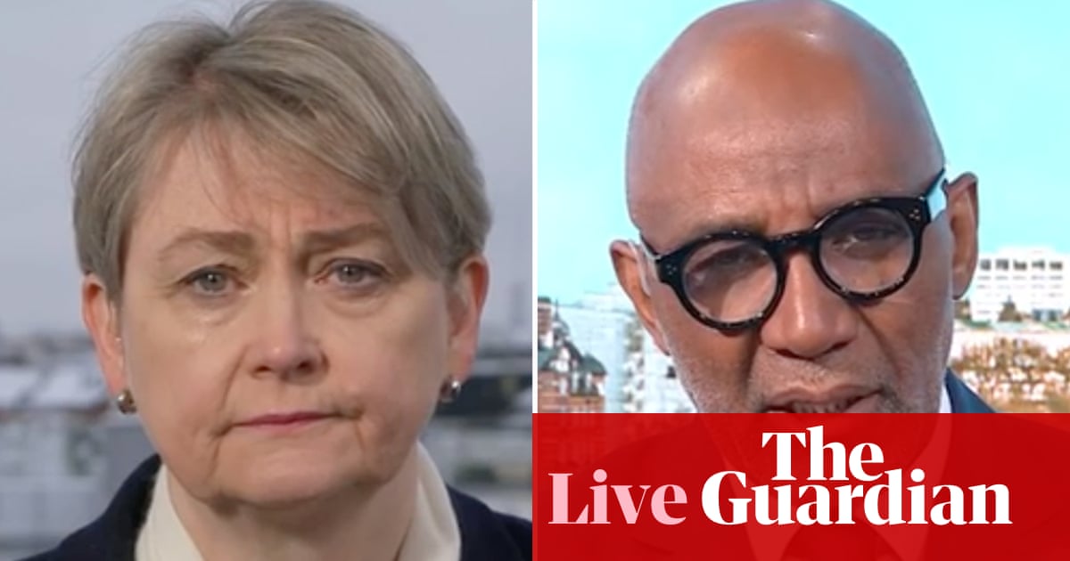 UK politics: Cooper defends Palestine Action ban despite court ruling it was unlawful – as it happened