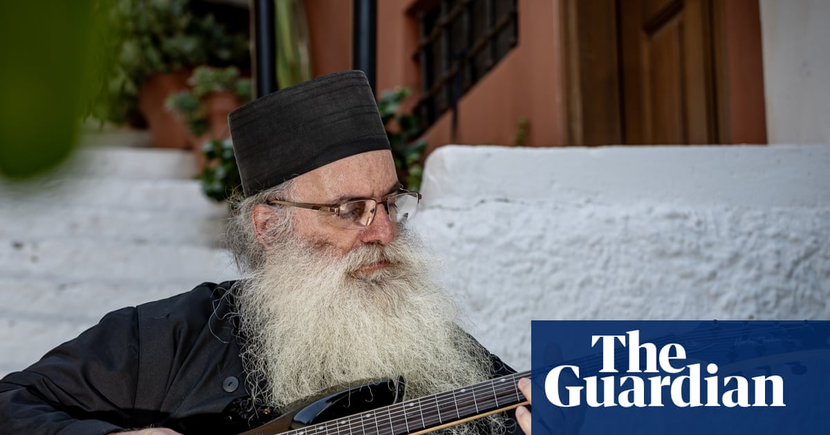 ‘Techno in a monastery – are you ready?’ The Greek priest whose doom metal album is the year’s hippest record