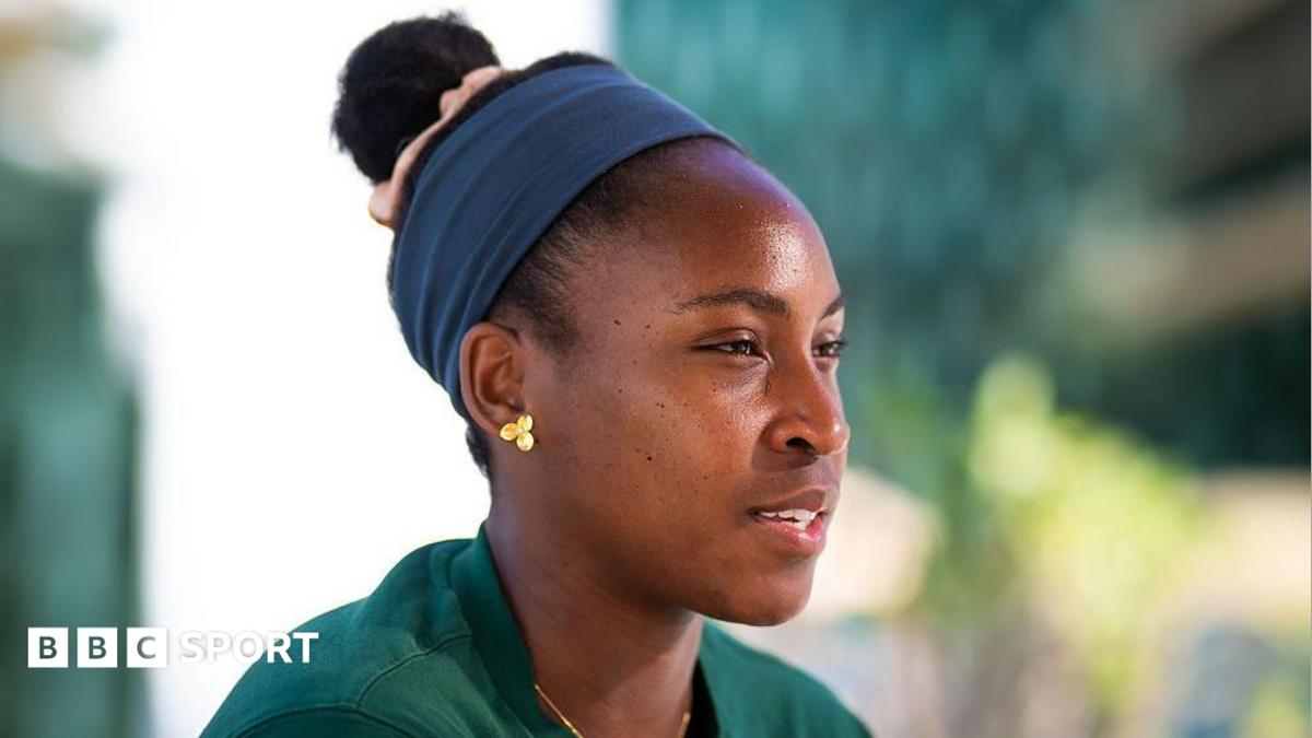 'People shouldn't be dying just for existing' - Gauff on US issues