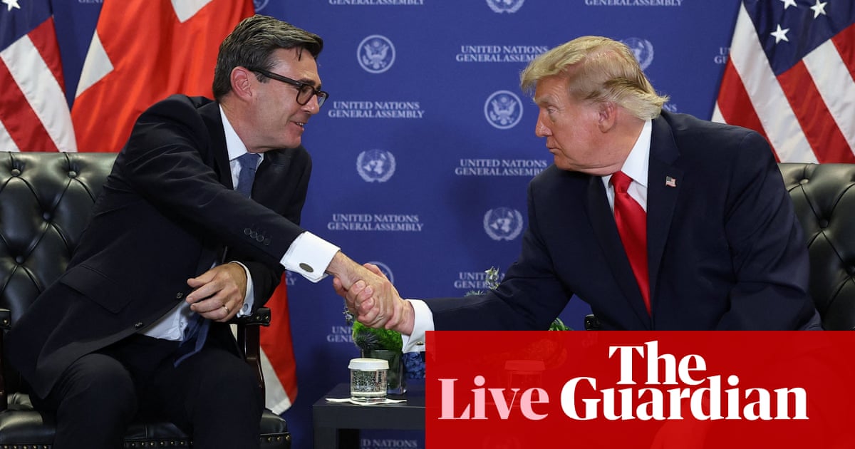 UK politics: Trump says he has a better UK relationship with Burnham as PM – as it happened