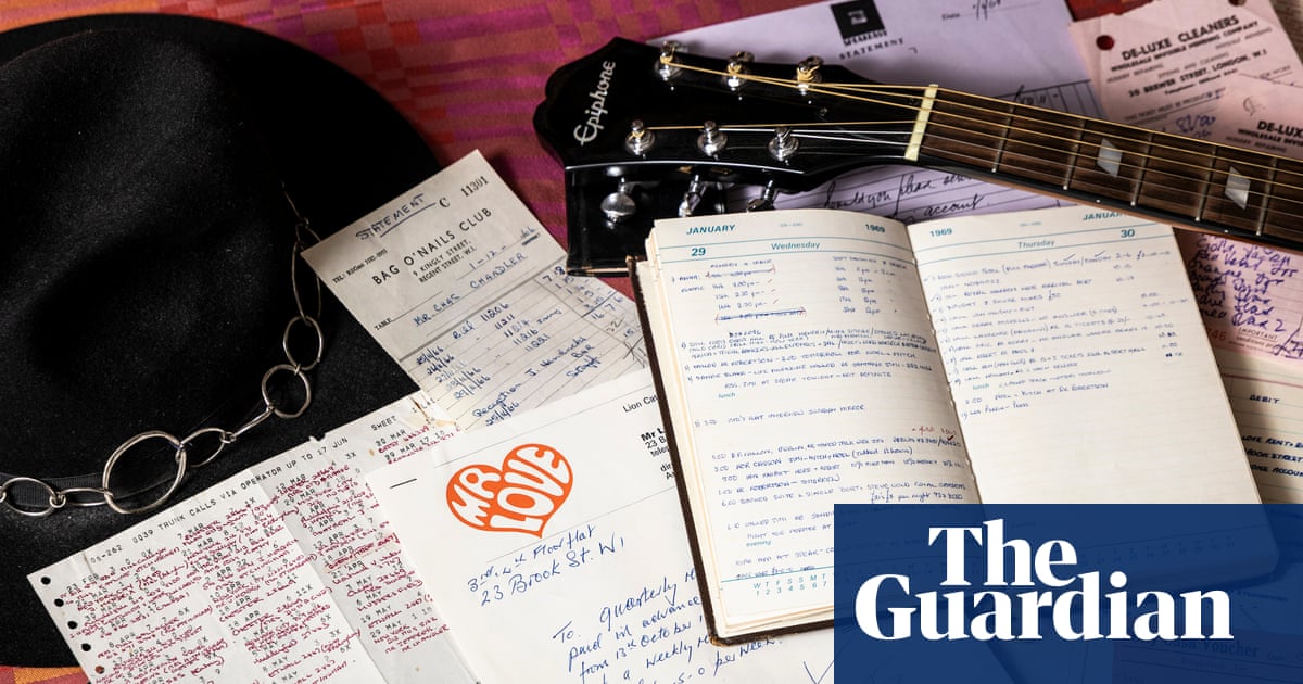 Food orders and phone bills: Jimi Hendrix memorabilia to go on display in London