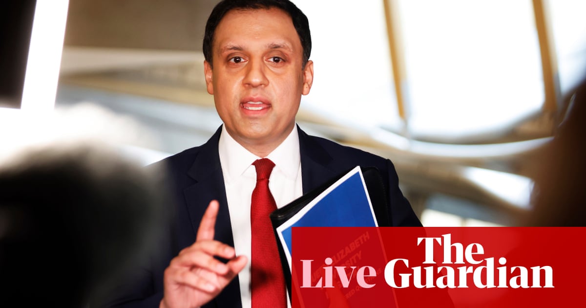 Anas Sarwar says Starmer welcome to campaign for Labour in Scotland, days after after urging him to resign – UK politics live