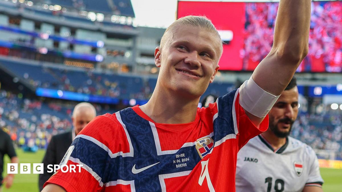 No stage too big - Haaland arrives in style at World Cup