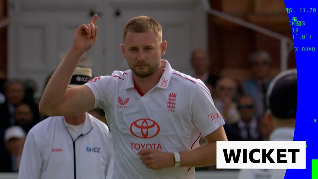 Atkinson removes captain Latham in the first over
