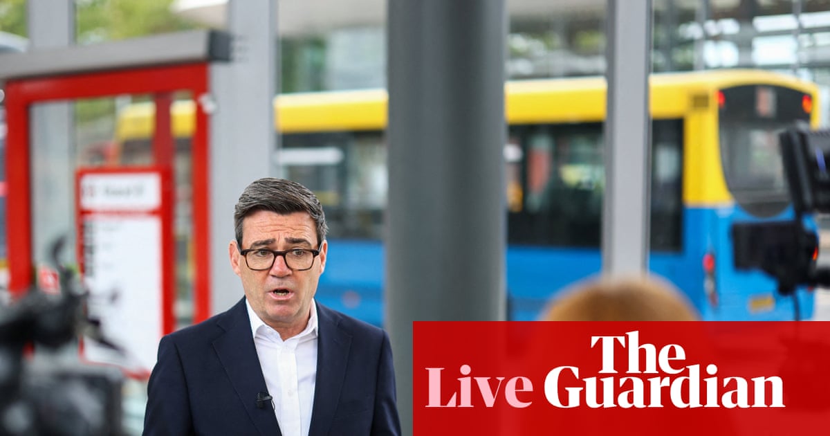 Burnham confirms West Midlands to take public control of local bus network – as it happened