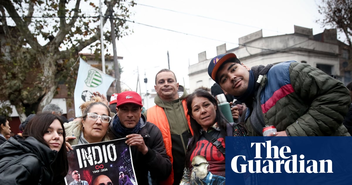 ‘Not just a singer’: Argentinians queue for miles to mourn biggest rockstar most of world has never heard of