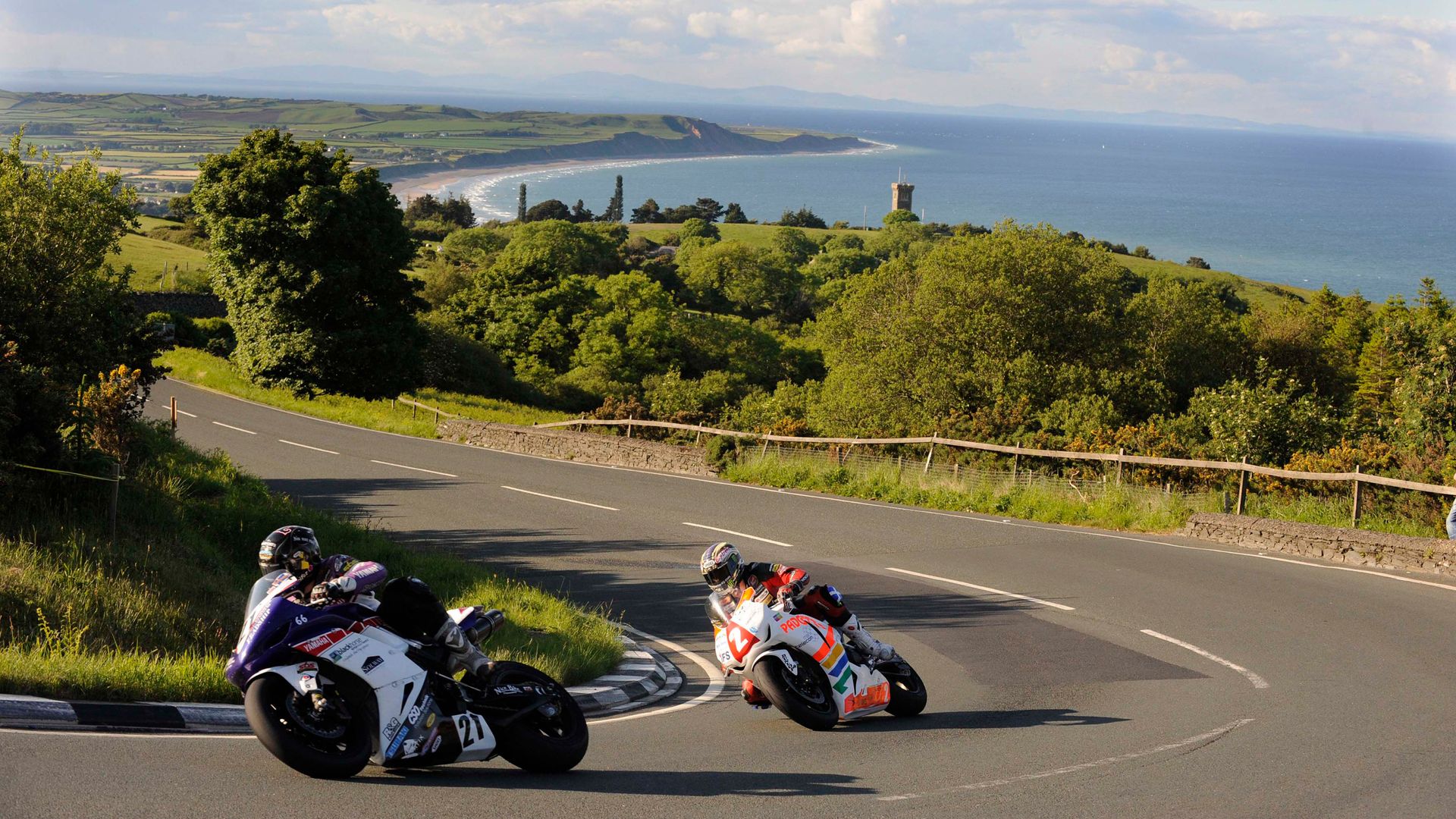 Motorbike hits spectators at Isle of Man TT Races