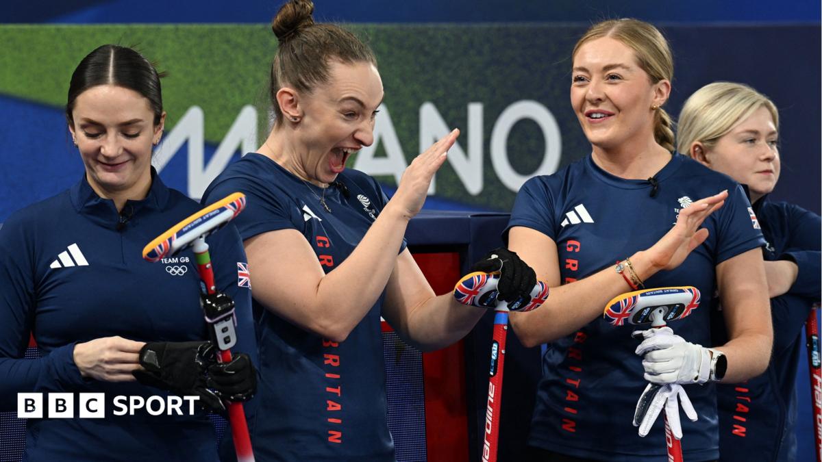 GB women stun curling world champions Canada and Muir into big air final