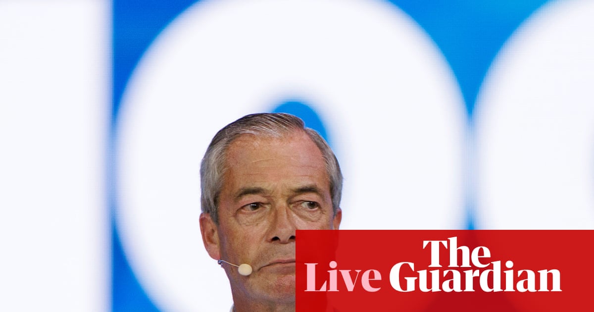 Undercover report on donations ‘looks bad’ for Reform, admits Nigel Farage – as it happened