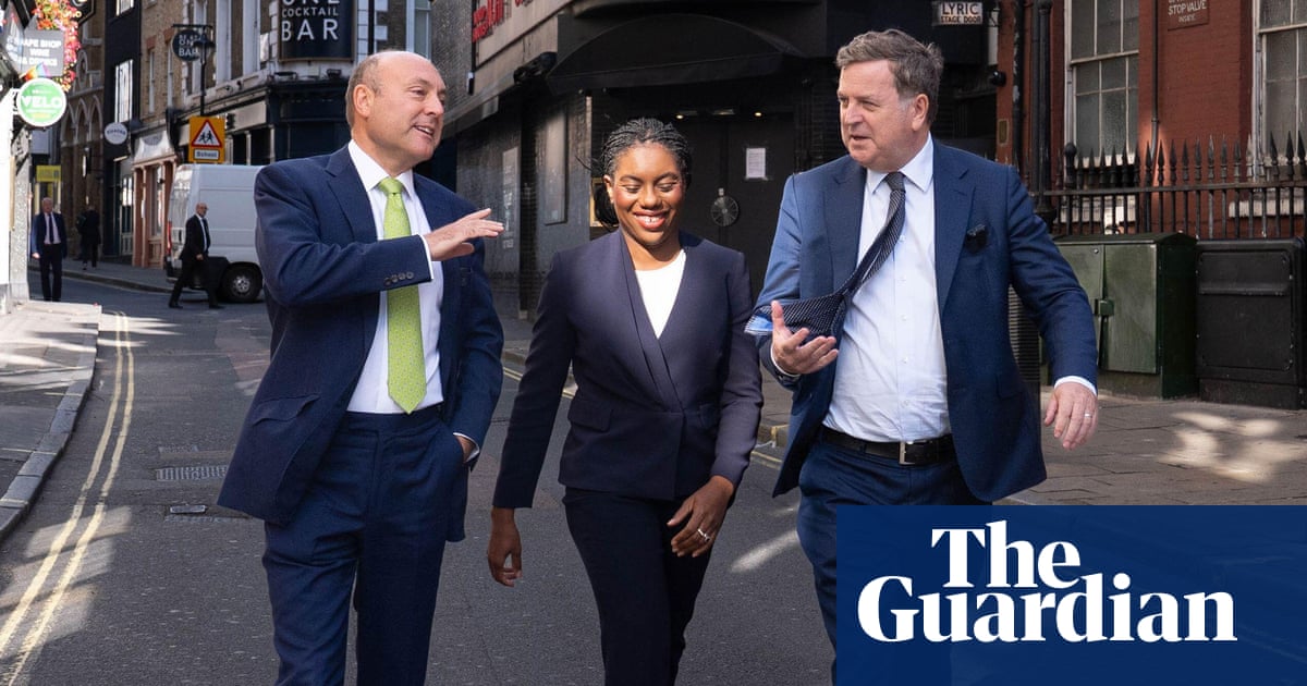 Andrew Griffith and Tom Tugendhat join Badenoch’s top team in Tory reshuffle