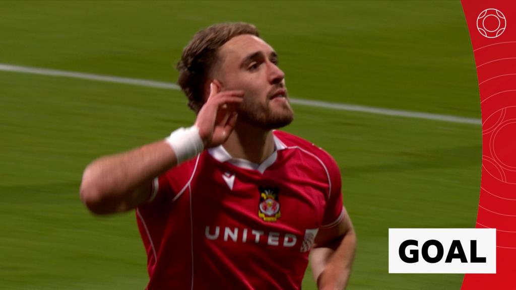 Smith fires Wrexham in front against Chelsea
