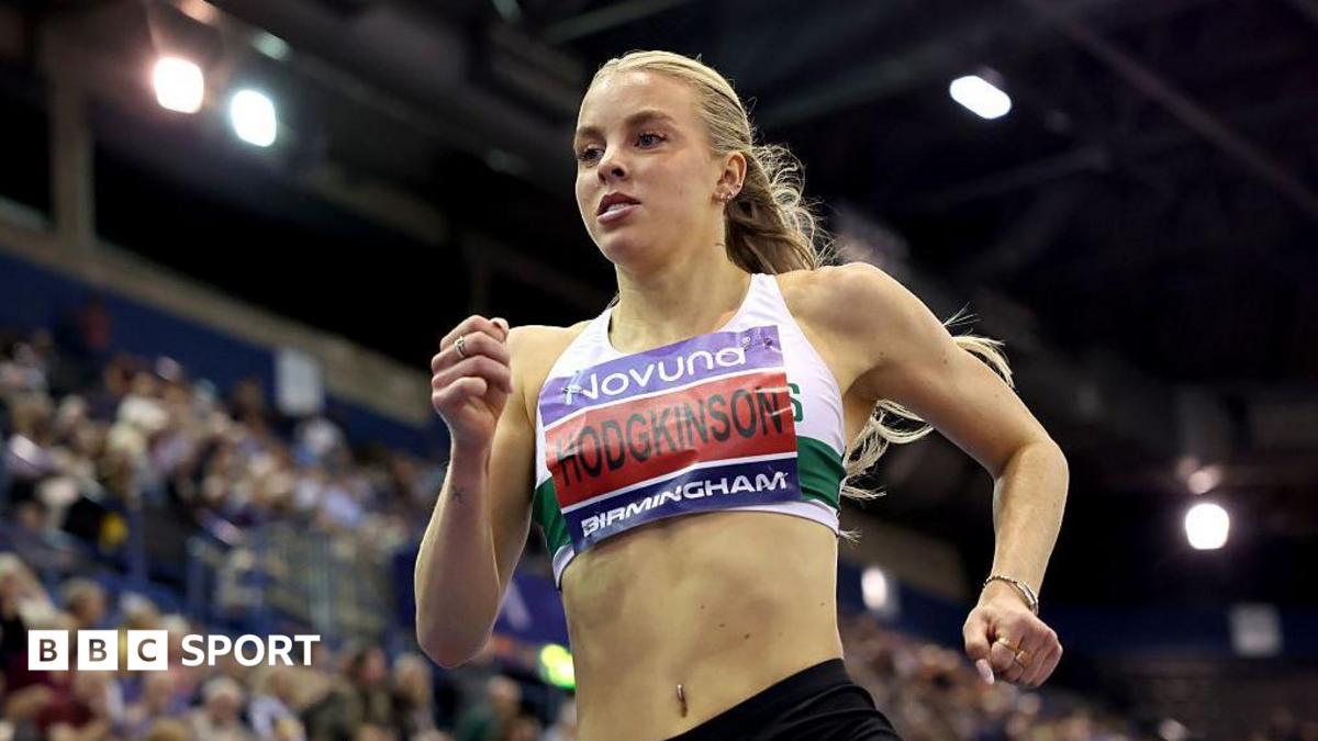 Hodgkinson smashes own indoor record and sets sights on world best
