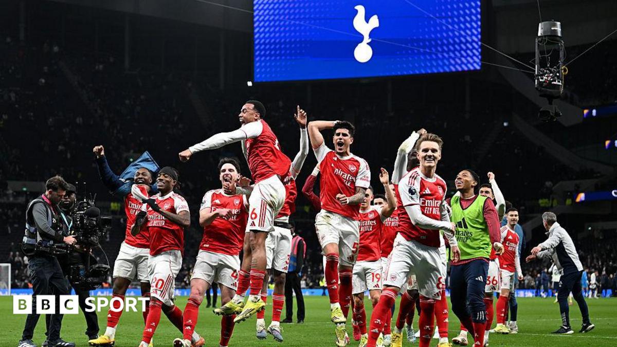 Arsenal set to celebrate St Totteringham's Day earlier than ever