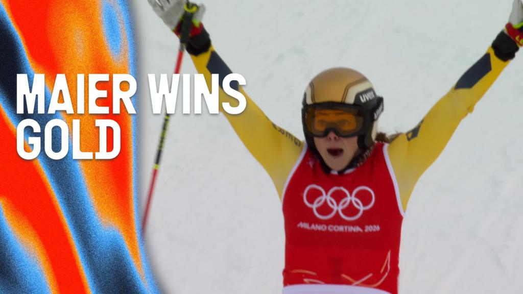 Watch: Maier's 'gold medal performance' in ski cross final