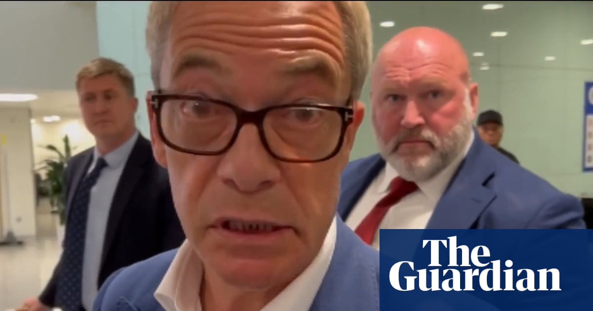 ‘Serious consequences’: Farage attacks Sky News after question about George Cottrell