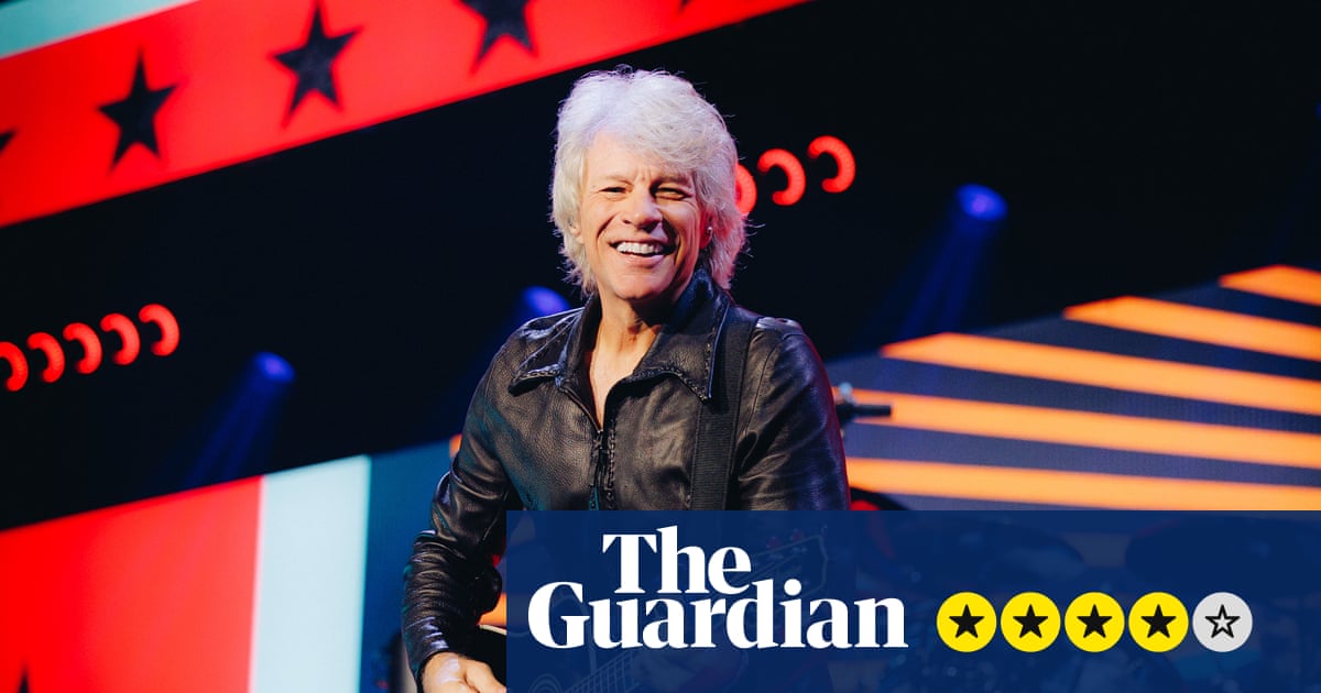 Bon Jovi review – rockers make a surprisingly poignant return to the stage