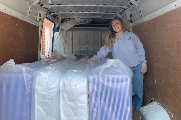 Charity 'beyond gutted' as van used to bring beds to vulnerable families stolen
