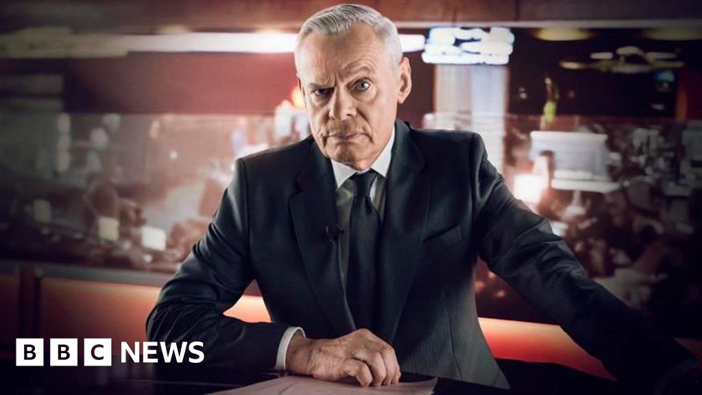 Playing Huw Edwards a challenge on a number of levels - Martin Clunes