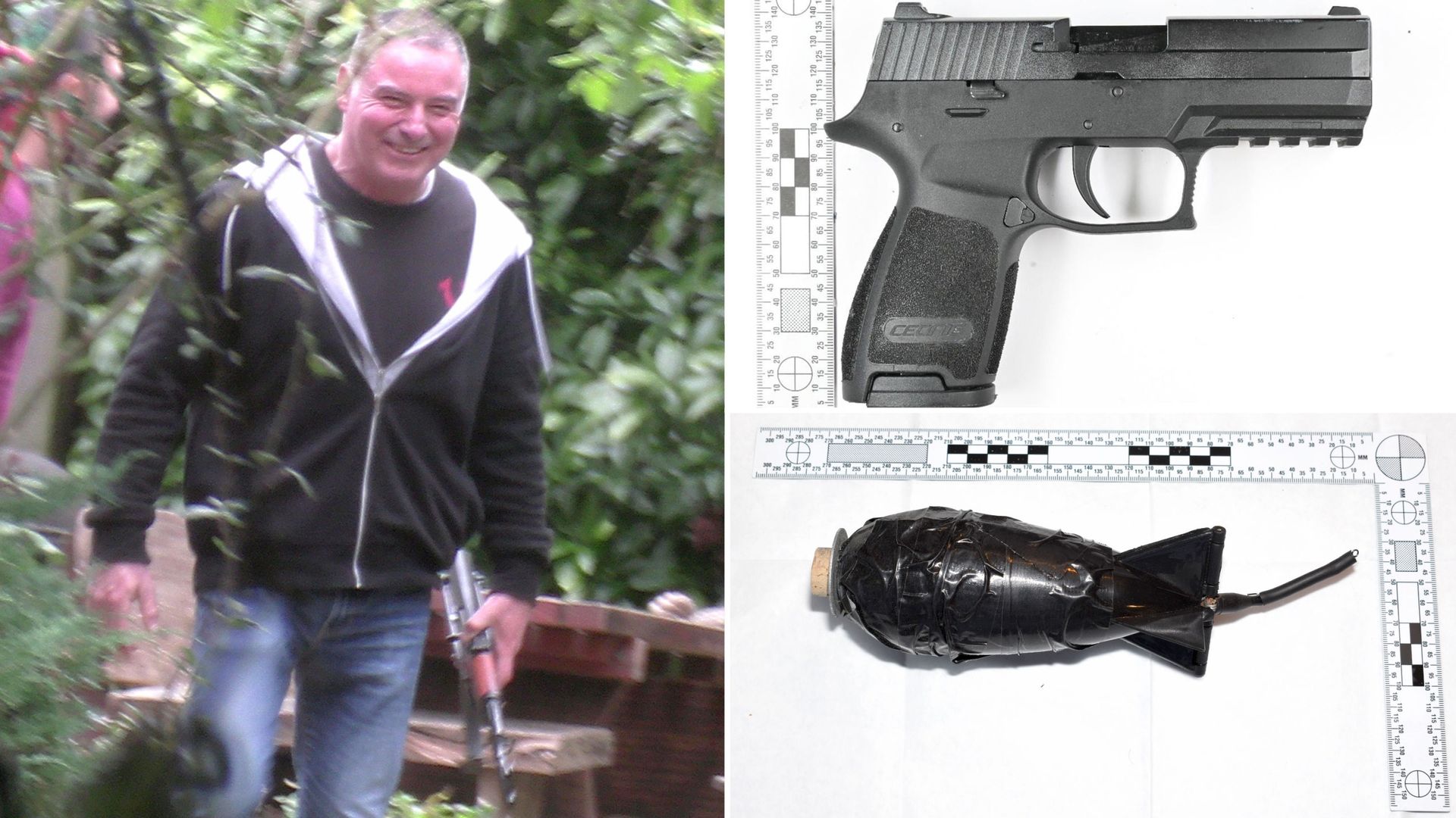 Lorry driver who stockpiled guns in caravan for race 'war' jailed