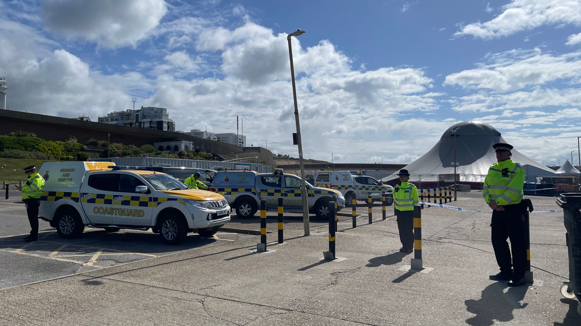 Police identify three women whose bodies were recovered from sea off Brighton