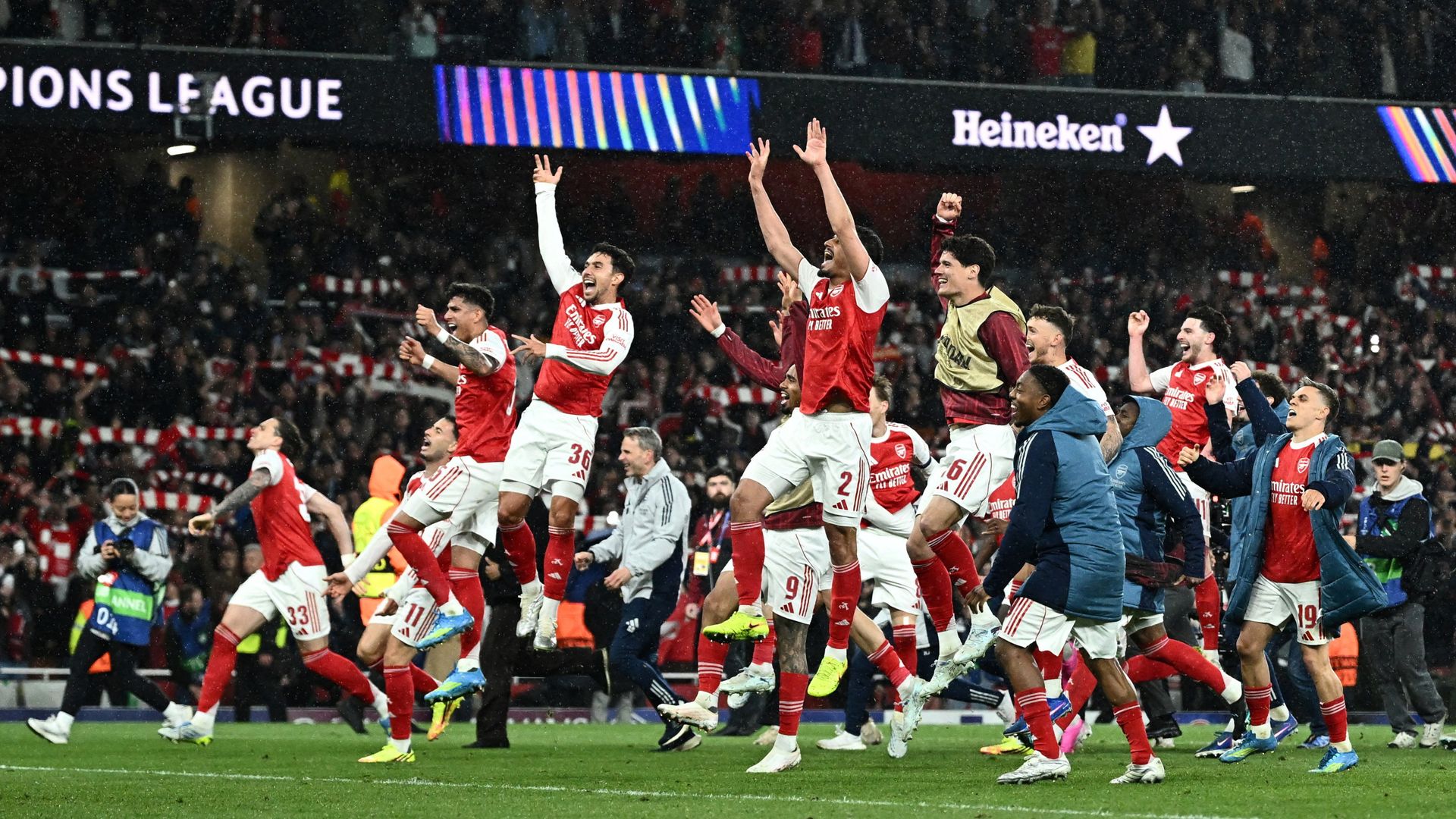 Arsenal reach Champions League final