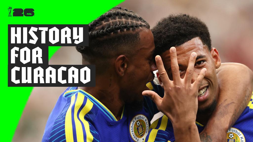 Comenencia scores Curacao's first-ever World Cup goal