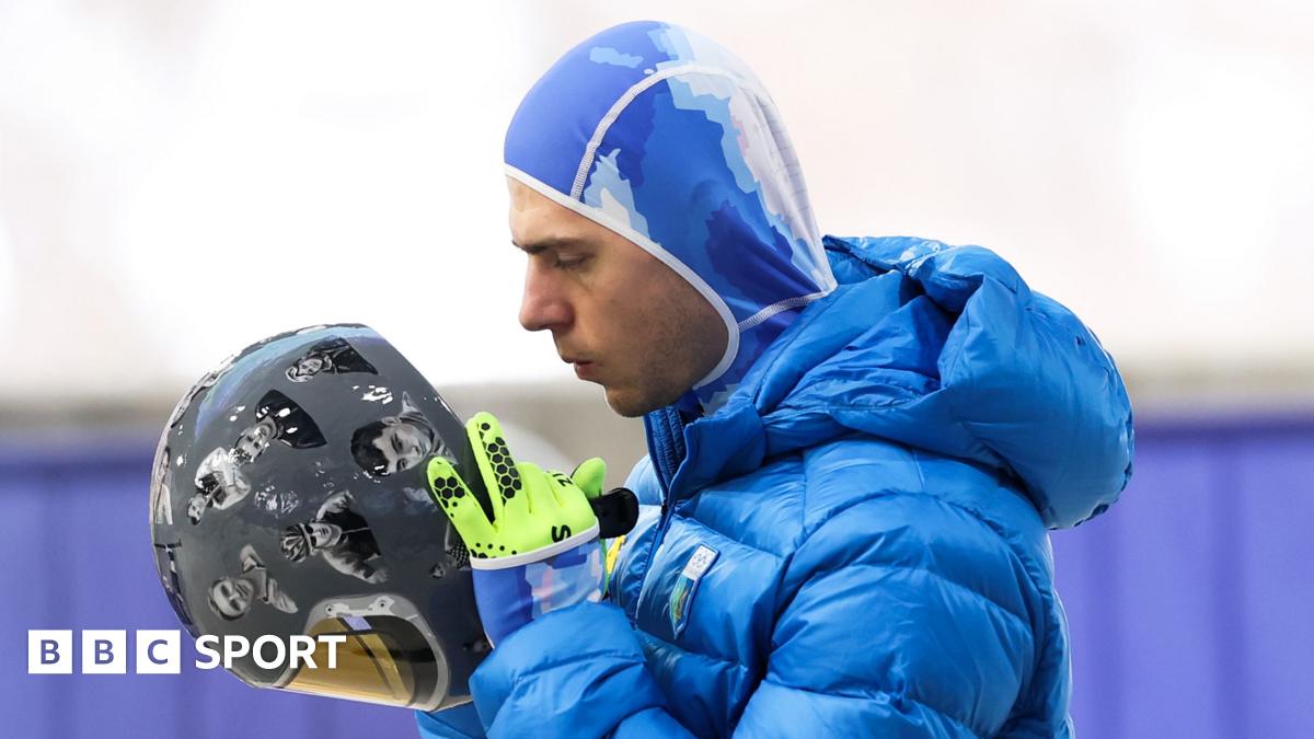 The emotional debate behind Ukrainian skeleton racer's ban