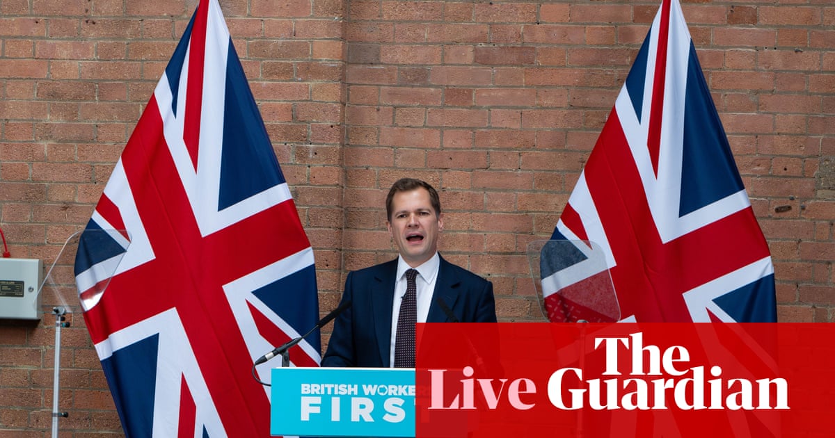 Labour condemns Reform’s plan for £100bn in cuts as ‘half-baked’ and ‘incredibly reckless’ – as it happened