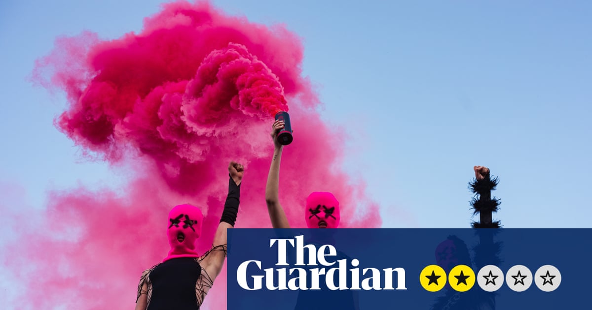 Pussy Riot: CYKA review – debut album from iconic Russian agitators is let down by blunt-force EDM