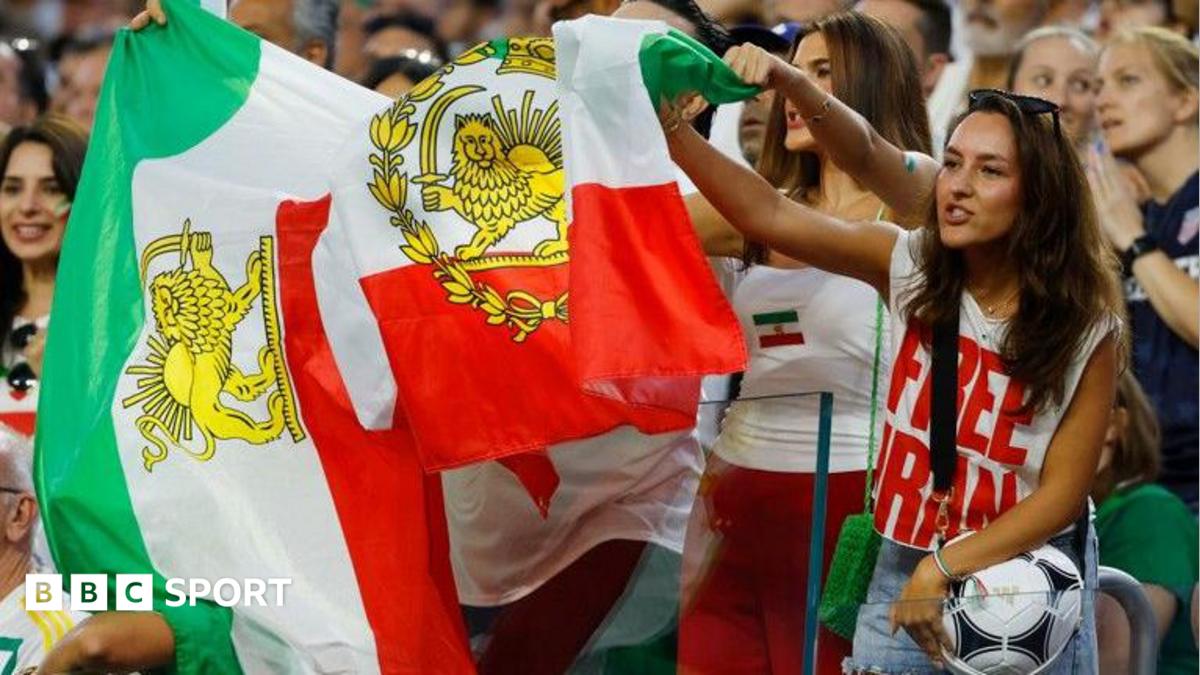 Iran v Iran in the stands as politics and football intertwine