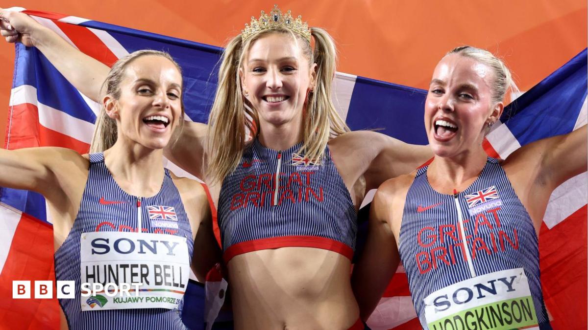 Three golds in 28 minutes - GB makes history at World Athletics Indoor Championships